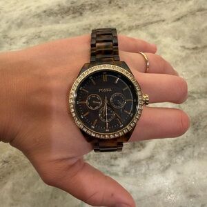 Fossil Women's Stella Tortoise Watch